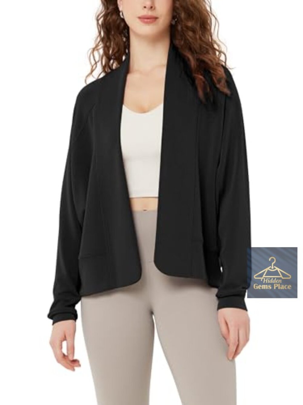 Modal Soft Open Front Cardigan Long Sleeve Casual Wrap Outwear